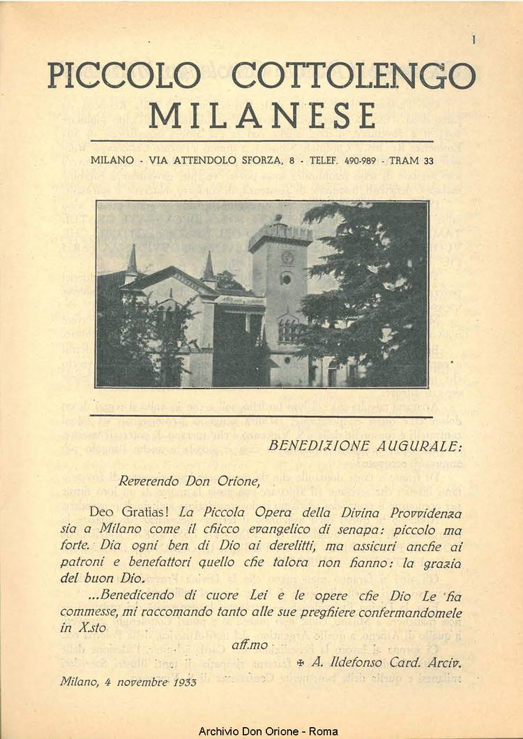 La piccola Opera della Divina Provvidenza, 36, 01, 01-01-1941, pagina 19