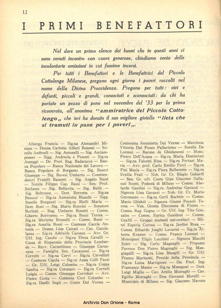 La piccola Opera della Divina Provvidenza, 36, 01, 01-01-1941, pagina 30