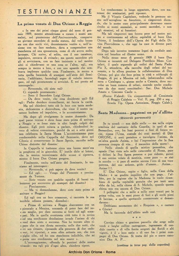 La piccola Opera della Divina Provvidenza, 36, 02, 01-02-1941, pagina 2