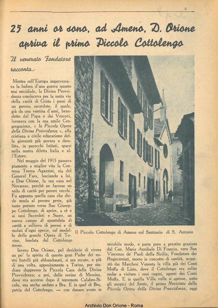 La piccola Opera della Divina Provvidenza, 36, 02, 01-02-1941, pagina 5