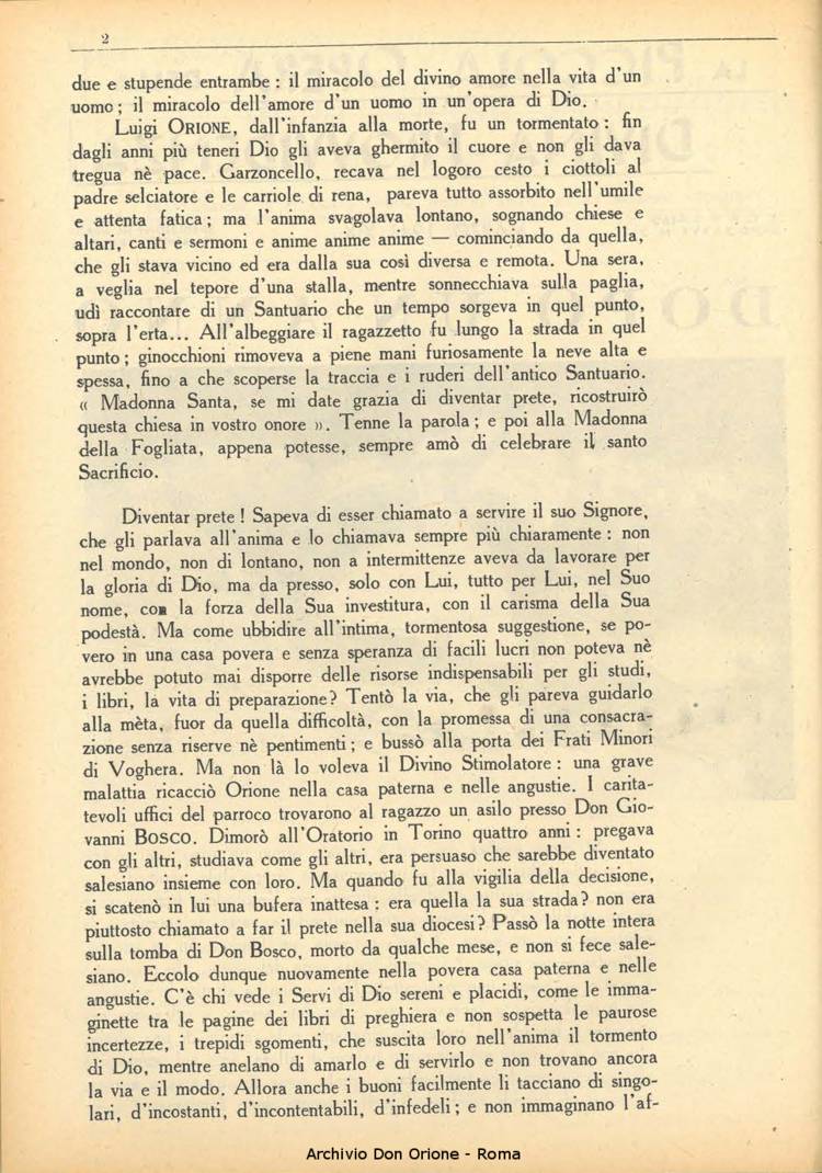 La piccola Opera della Divina Provvidenza, 36, 03, 01-03-1941, pagina 4