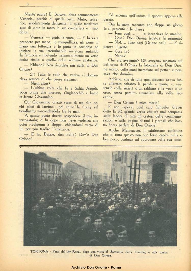 La piccola Opera della Divina Provvidenza, 36, 05, 01-05-1941, pagina 8