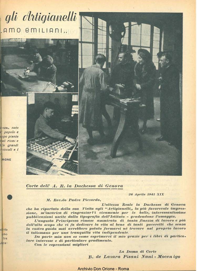 La piccola Opera della Divina Provvidenza, 36, 06, 01-06-1941, pagina 12