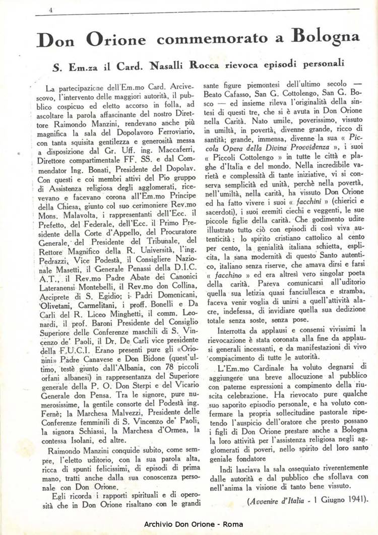La piccola Opera della Divina Provvidenza, 36, 07, 01-07-1941, pagina 6