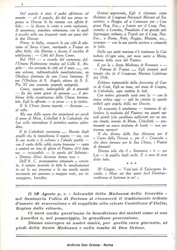 La piccola Opera della Divina Provvidenza, 36, 08, 01-08-1941, pagina 6