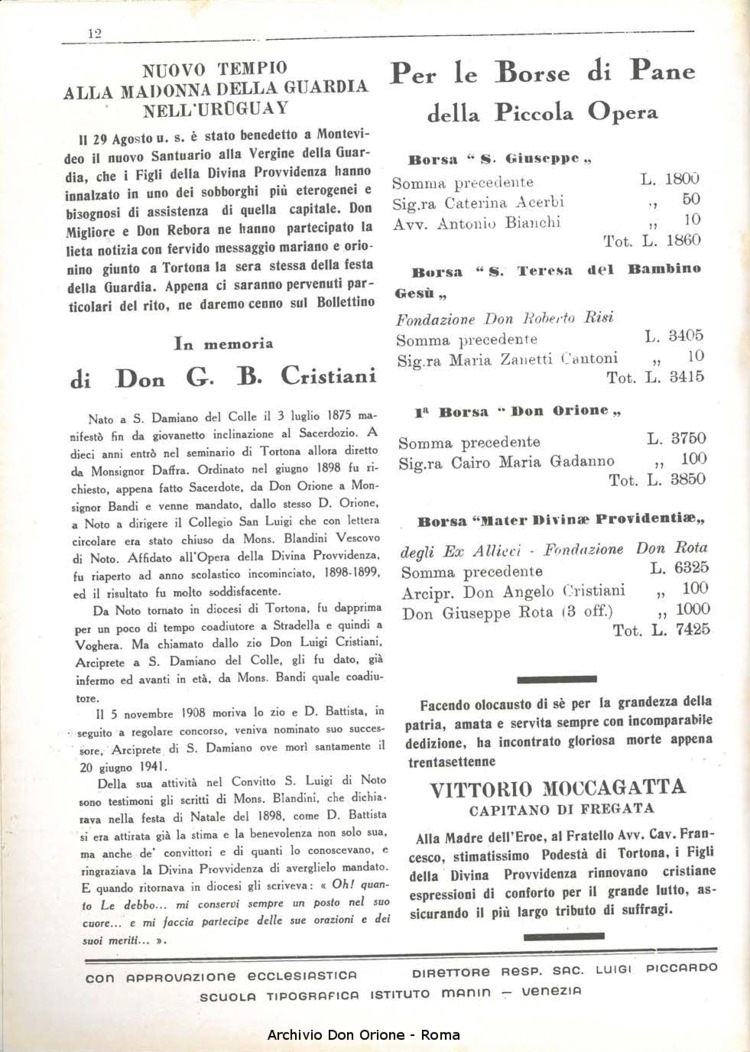 La piccola Opera della Divina Provvidenza, 36, 09, 01-09-1941, pagina 14