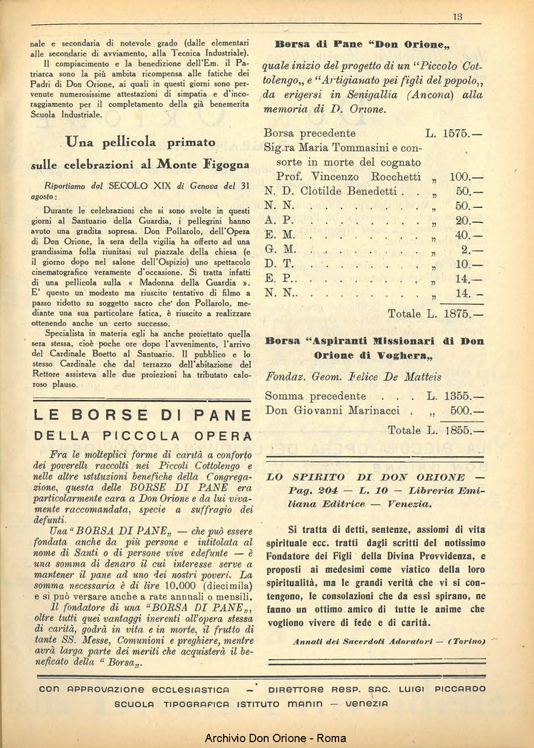La piccola Opera della Divina Provvidenza, 36, 10, 01-10-1941, pagina 15