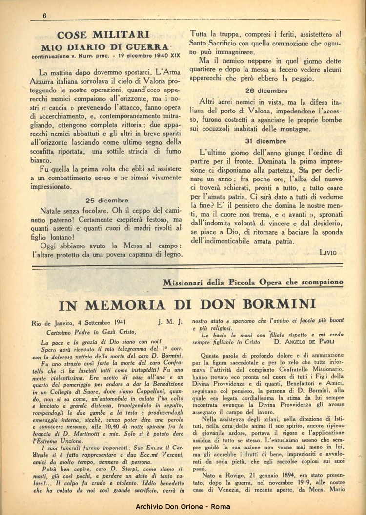 La piccola Opera della Divina Provvidenza, 36, 10, 01-10-1941, pagina 24