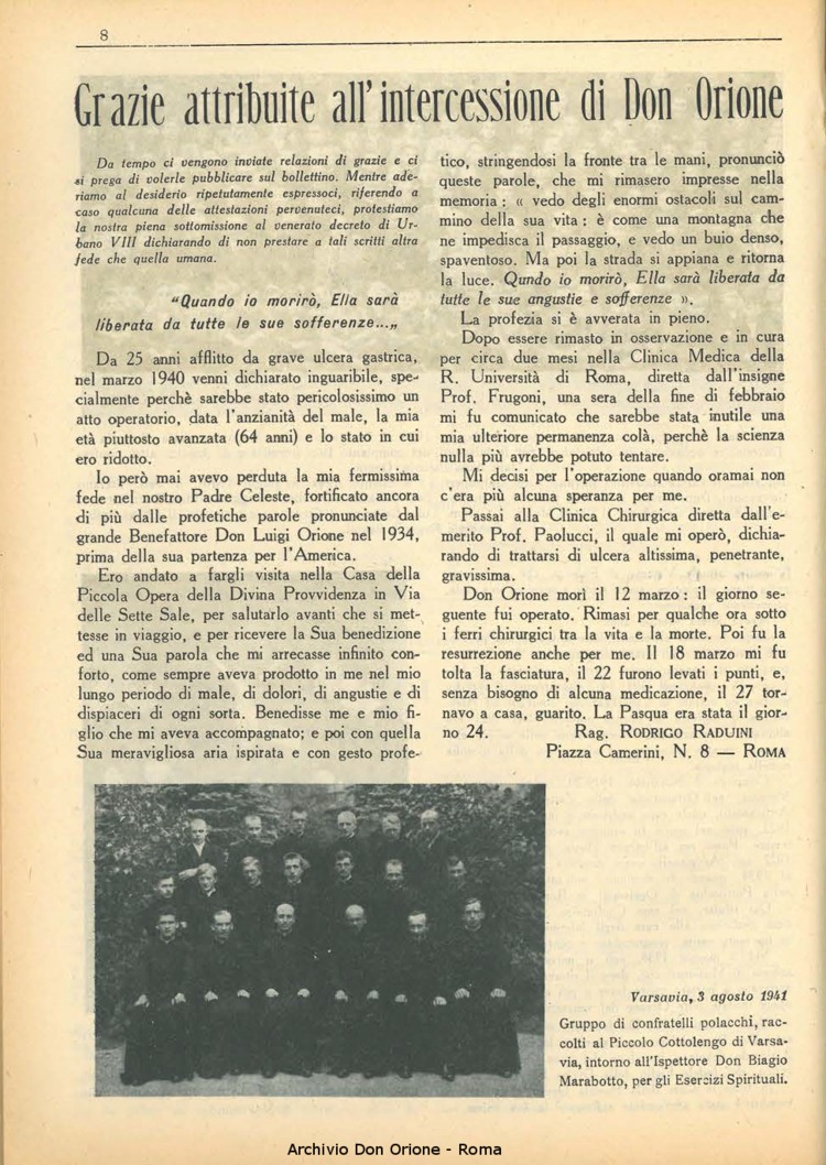 La piccola Opera della Divina Provvidenza, 36, 10, 01-10-1941, pagina 26
