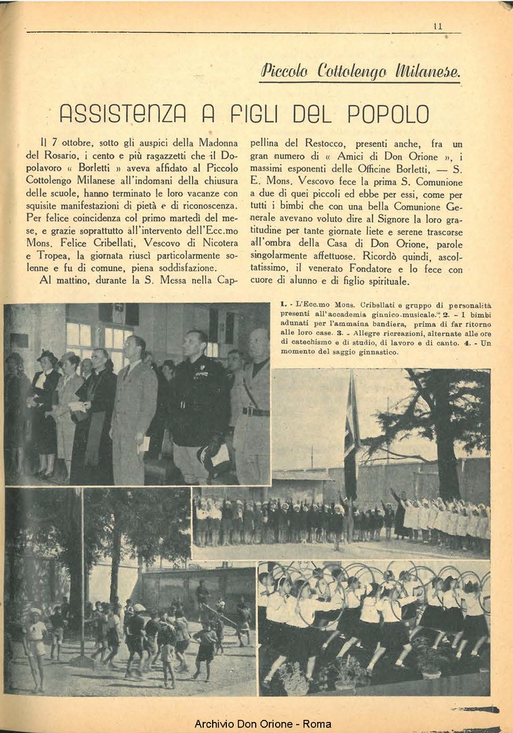 La piccola Opera della Divina Provvidenza, 36, 11, 01-11-1941, pagina 13