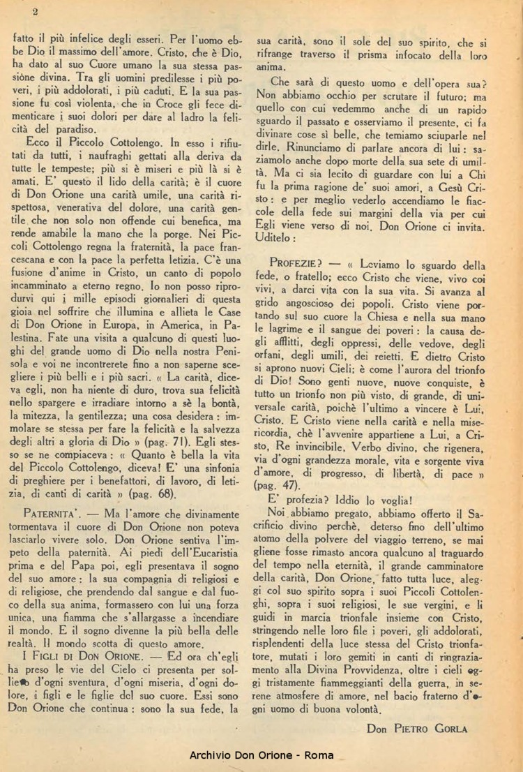 La piccola Opera della Divina Provvidenza, 37, 01, 01-01-1942, pagina 4