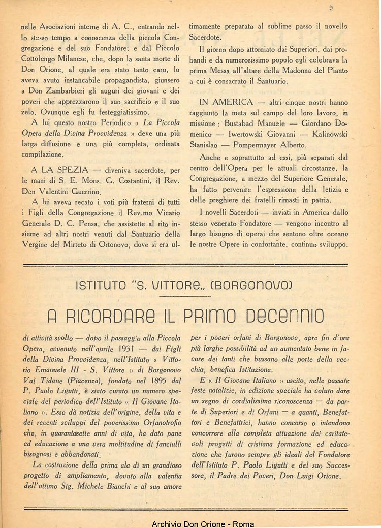 La piccola Opera della Divina Provvidenza, 37, 01, 01-01-1942, pagina 11