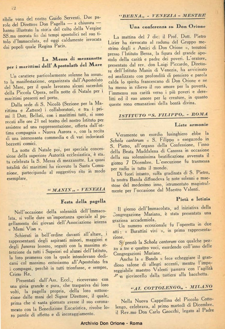 La piccola Opera della Divina Provvidenza, 37, 01, 01-01-1942, pagina 14