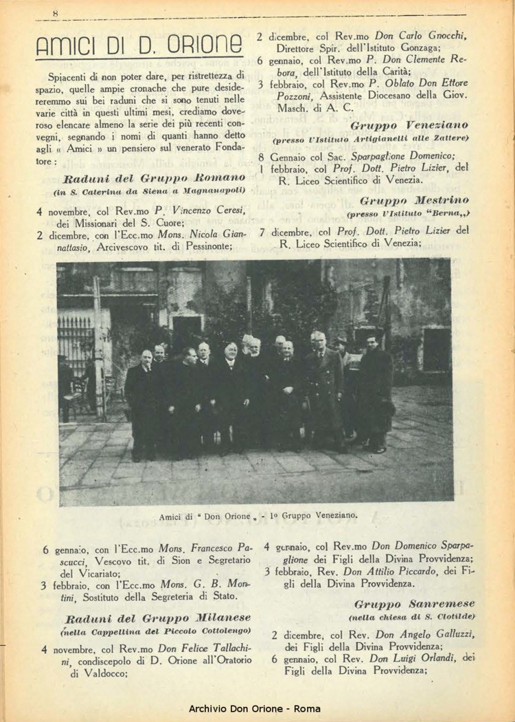 La piccola Opera della Divina Provvidenza, 37, 02, 01-02-1942, pagina 8