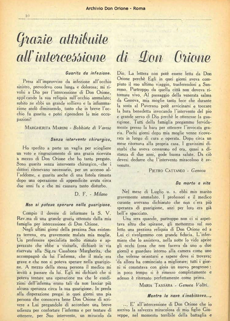 La piccola Opera della Divina Provvidenza, 37, 02, 01-02-1942, pagina 10