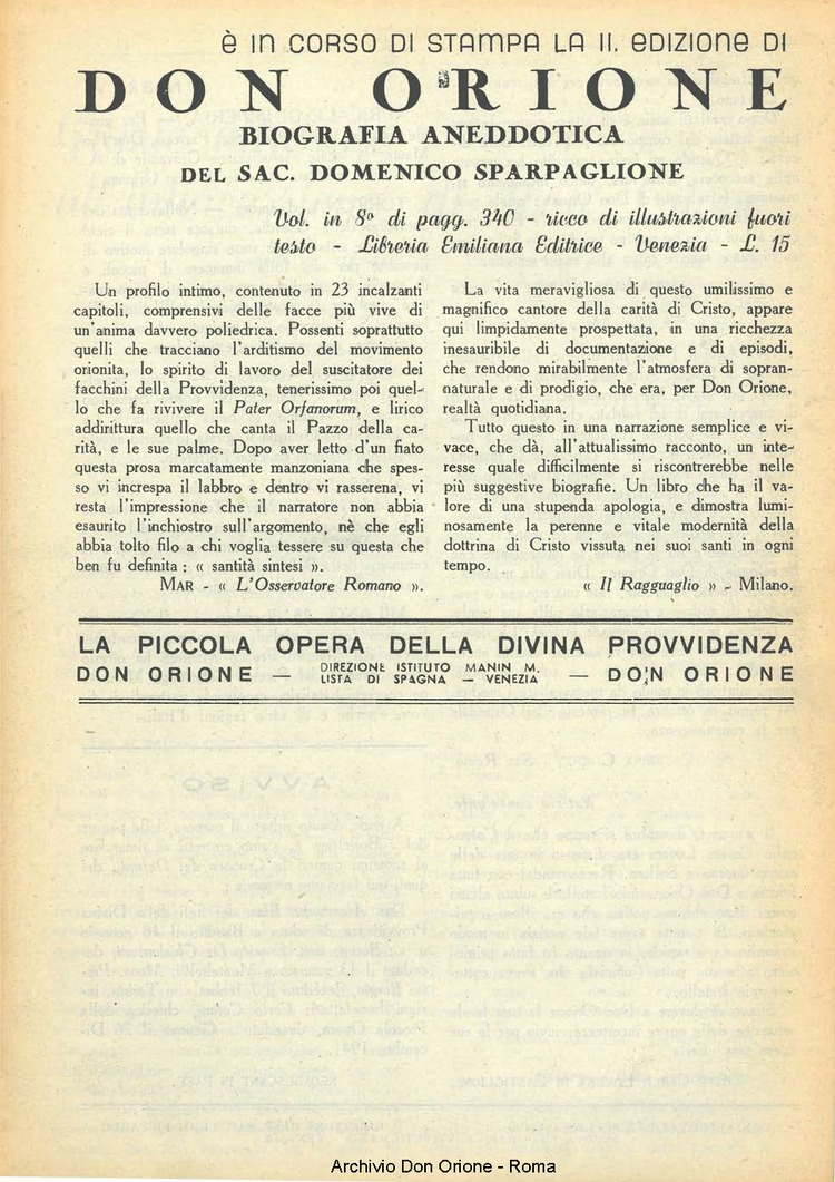 La piccola Opera della Divina Provvidenza, 37, 02, 01-02-1942, pagina 12
