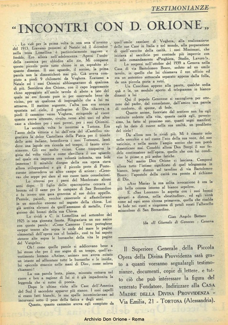 La piccola Opera della Divina Provvidenza, 37, 03, 01-03-1942, pagina 2
