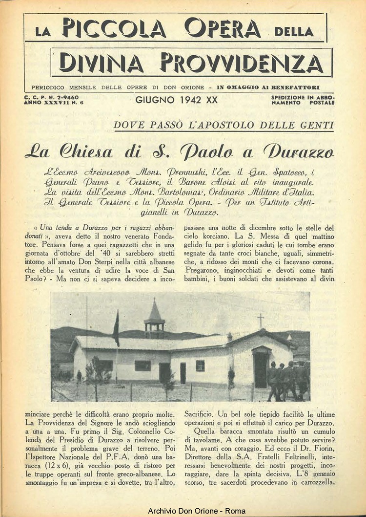 La piccola Opera della Divina Provvidenza, 37, 06, 01-06-1942, pagina 3
