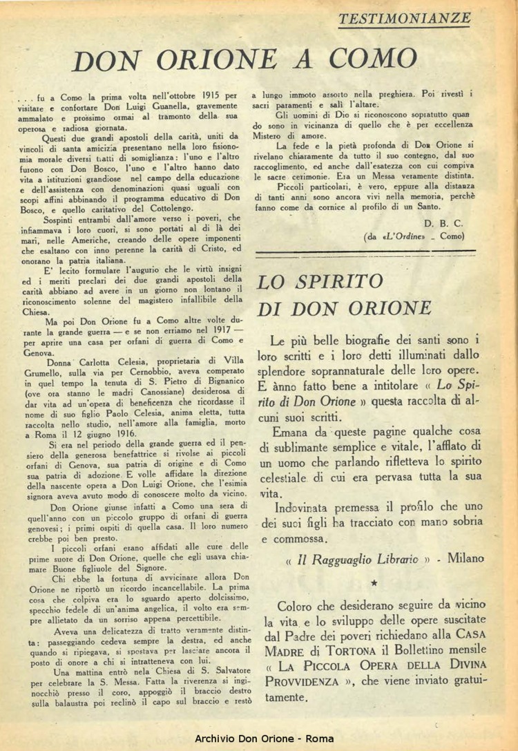 La piccola Opera della Divina Provvidenza, 37, 07, 01-07-1942, pagina 2