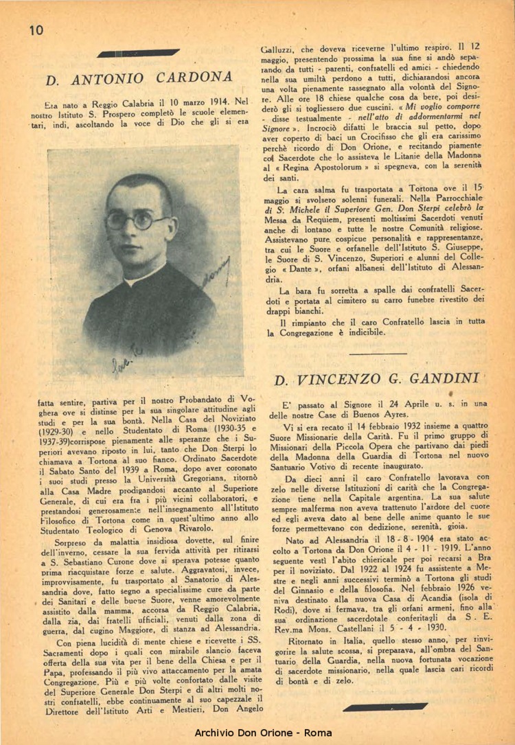 La piccola Opera della Divina Provvidenza, 37, 07, 01-07-1942, pagina 10