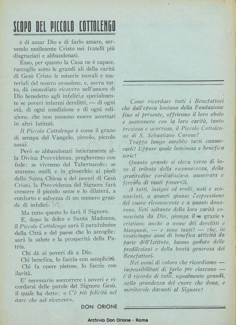 La piccola Opera della Divina Provvidenza, 37, 10, 01-10-1942, pagina 14