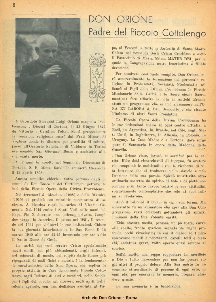 La piccola Opera della Divina Provvidenza, 37, 10, 01-10-1942, pagina 20