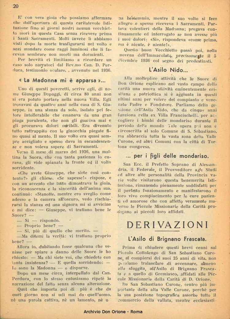 La piccola Opera della Divina Provvidenza, 37, 10, 01-10-1942, pagina 34