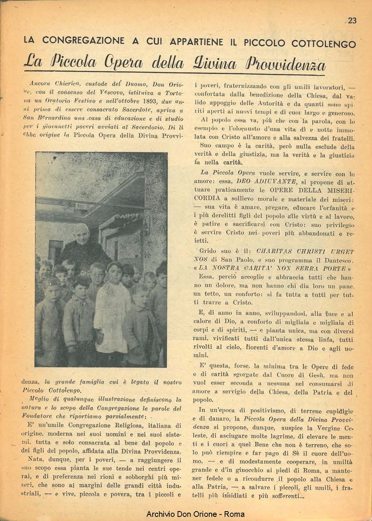 La piccola Opera della Divina Provvidenza, 37, 10, 01-10-1942, pagina 37