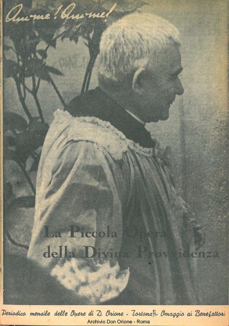 La piccola Opera della Divina Provvidenza, 37, 12, 01-12-1942, pagina 1