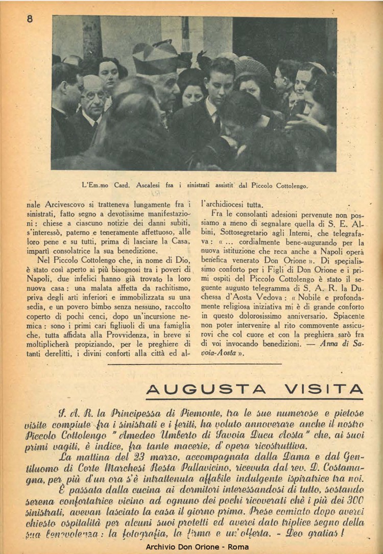 La piccola Opera della Divina Provvidenza, 38, 03_04, 01-04-1943, pagina 10