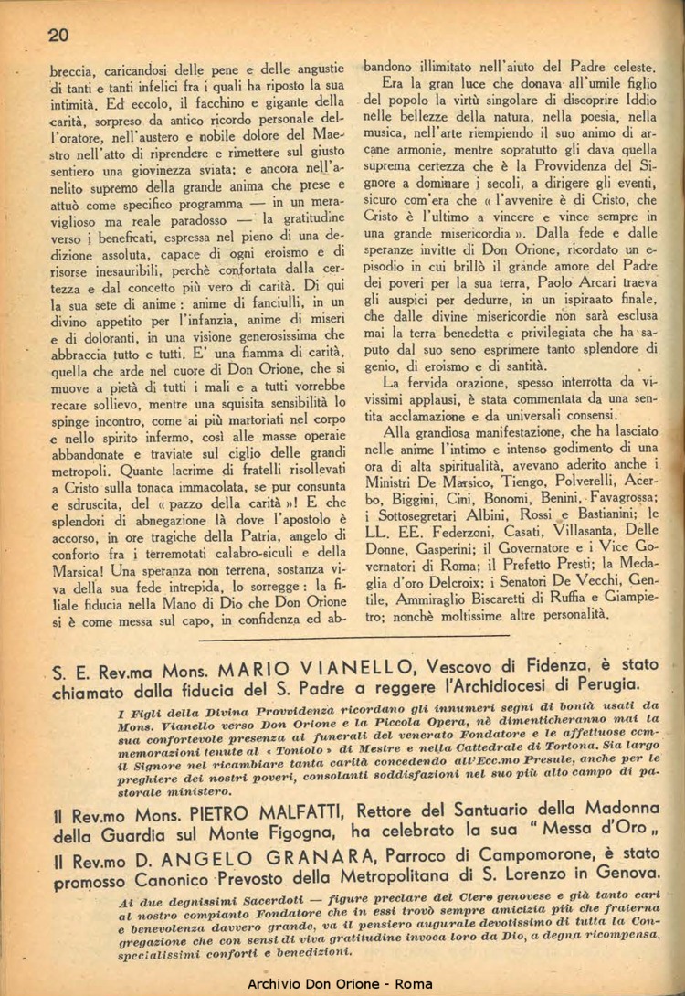 La piccola Opera della Divina Provvidenza, 38, 03_04, 01-04-1943, pagina 22