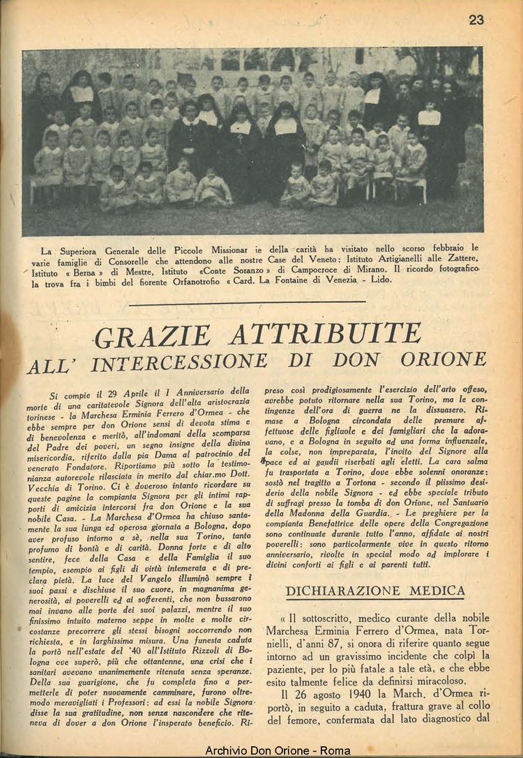 La piccola Opera della Divina Provvidenza, 38, 03_04, 01-04-1943, pagina 25