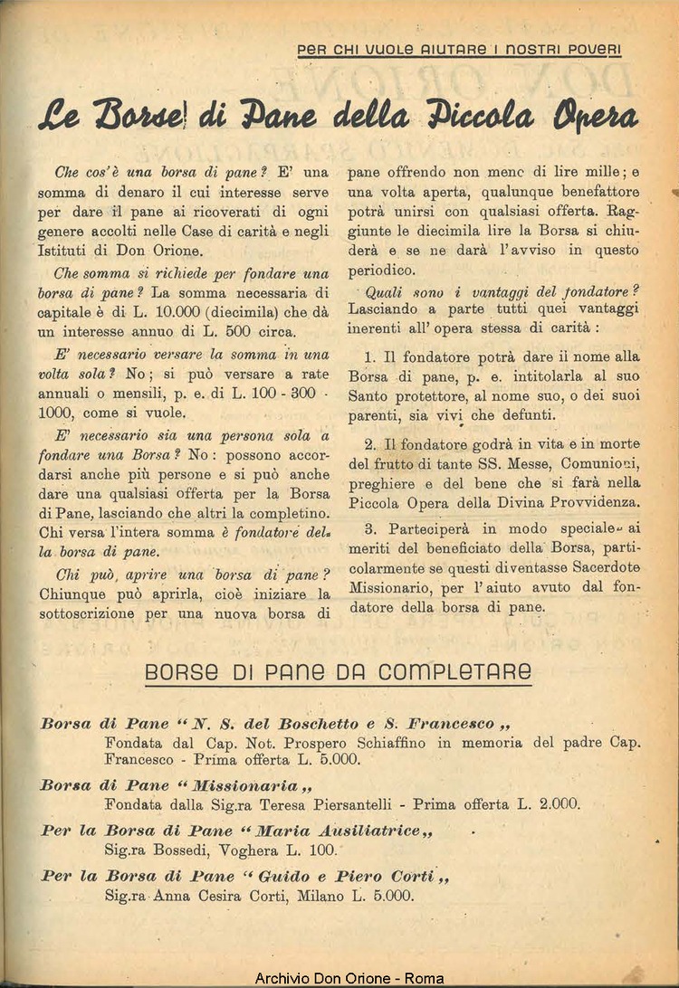 La piccola Opera della Divina Provvidenza, 38, 05, 01-05-1943, pagina 11