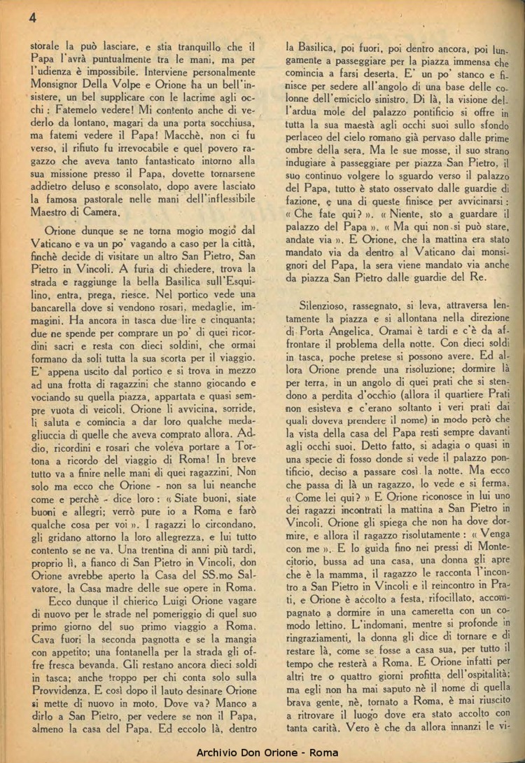 La piccola Opera della Divina Provvidenza, 38, 06, 01-06-1943, pagina 4
