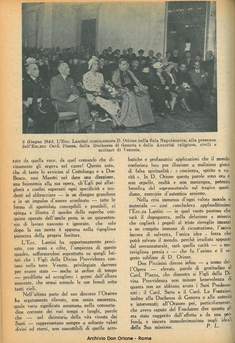 La piccola Opera della Divina Provvidenza, 38, 06, 01-06-1943, pagina 6