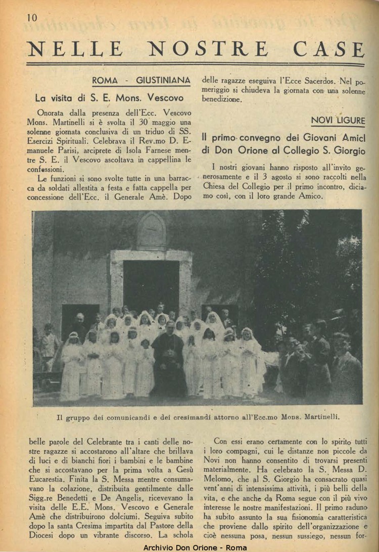 La piccola Opera della Divina Provvidenza, 38, 08_09, 01-08-1943, pagina 10