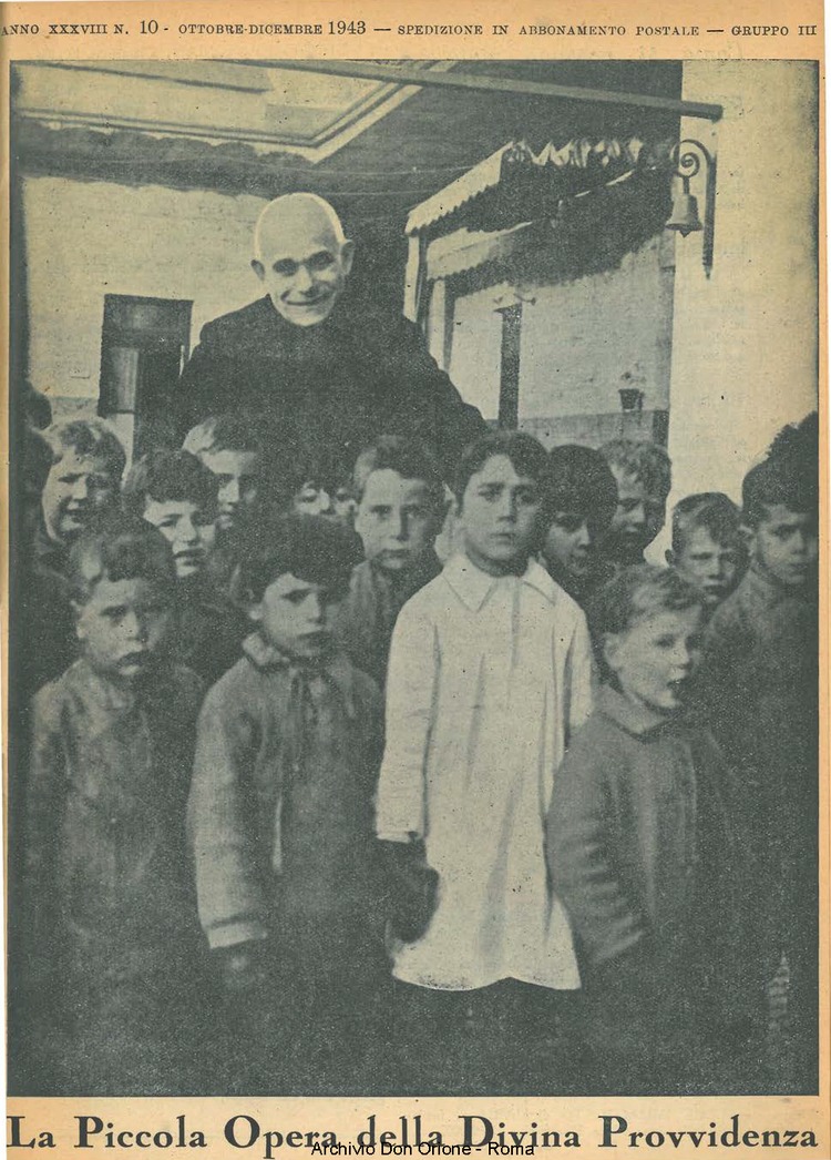 La piccola Opera della Divina Provvidenza, 38, 10, 01-12-1943, pagina 1