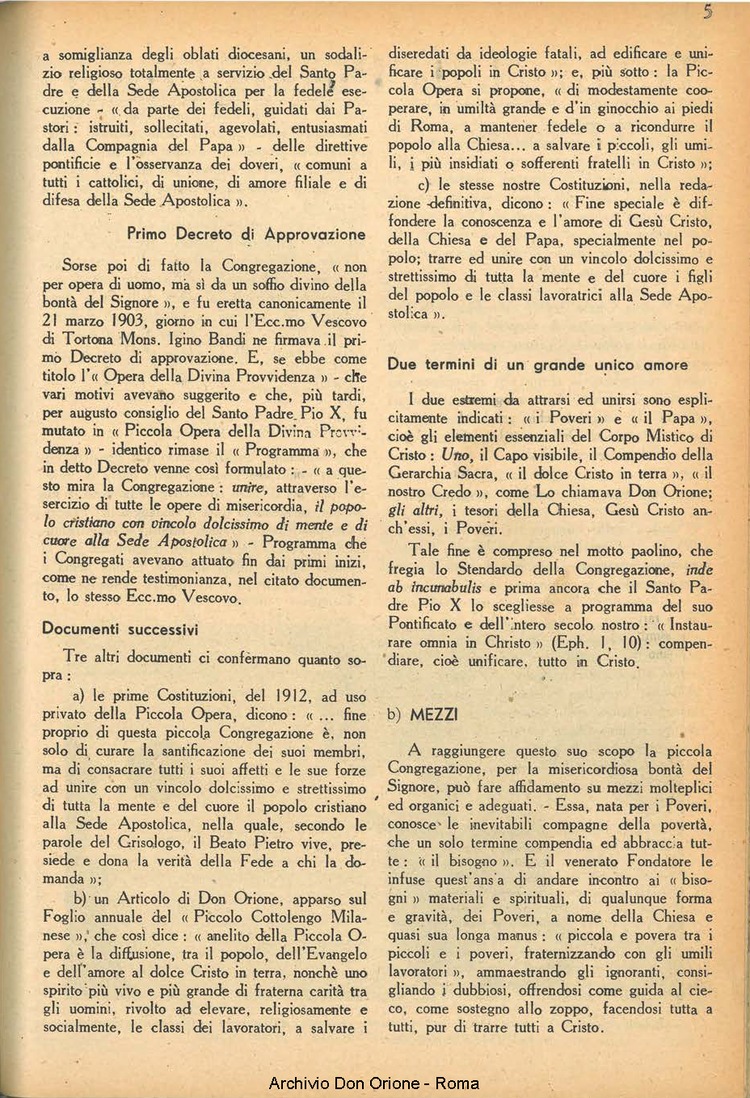 La piccola Opera della Divina Provvidenza, 38, 10, 01-12-1943, pagina 7