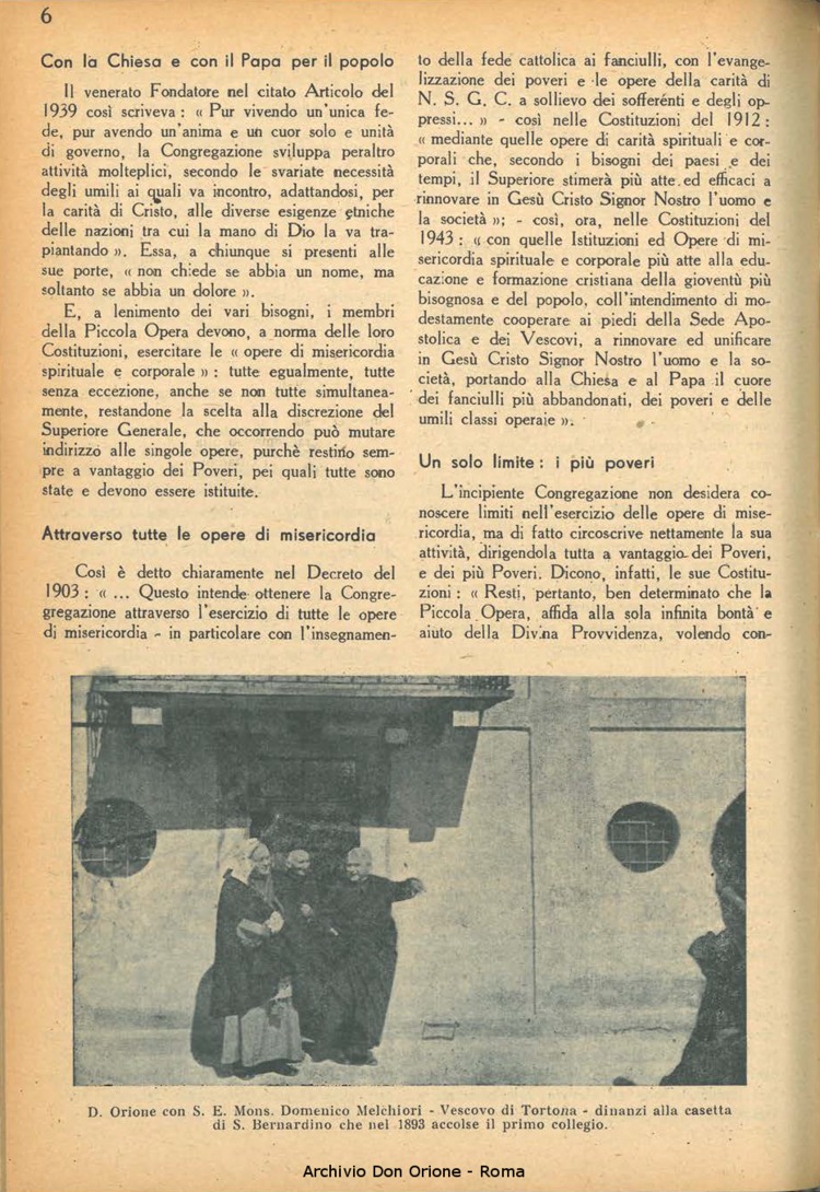 La piccola Opera della Divina Provvidenza, 38, 10, 01-12-1943, pagina 8