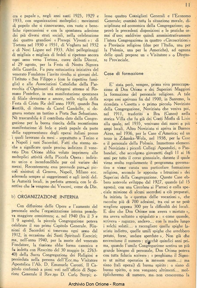 La piccola Opera della Divina Provvidenza, 38, 10, 01-12-1943, pagina 13