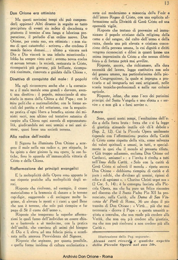 La piccola Opera della Divina Provvidenza, 38, 10, 01-12-1943, pagina 15