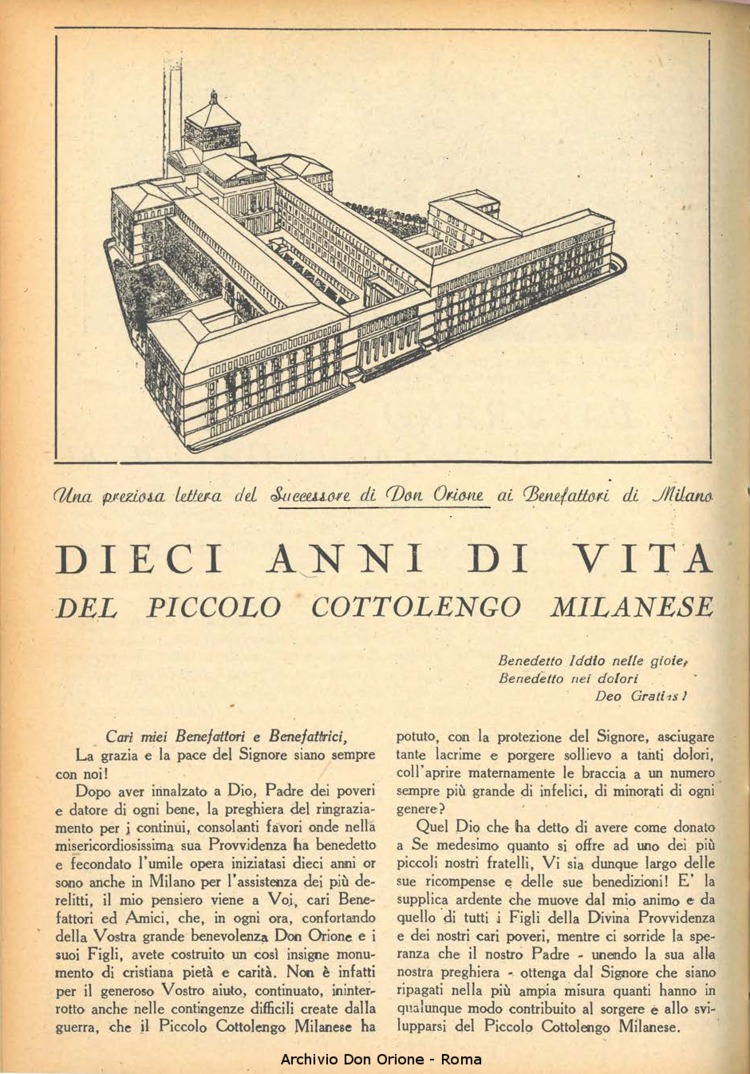 La piccola Opera della Divina Provvidenza, 38, 10, 01-12-1943, pagina 24