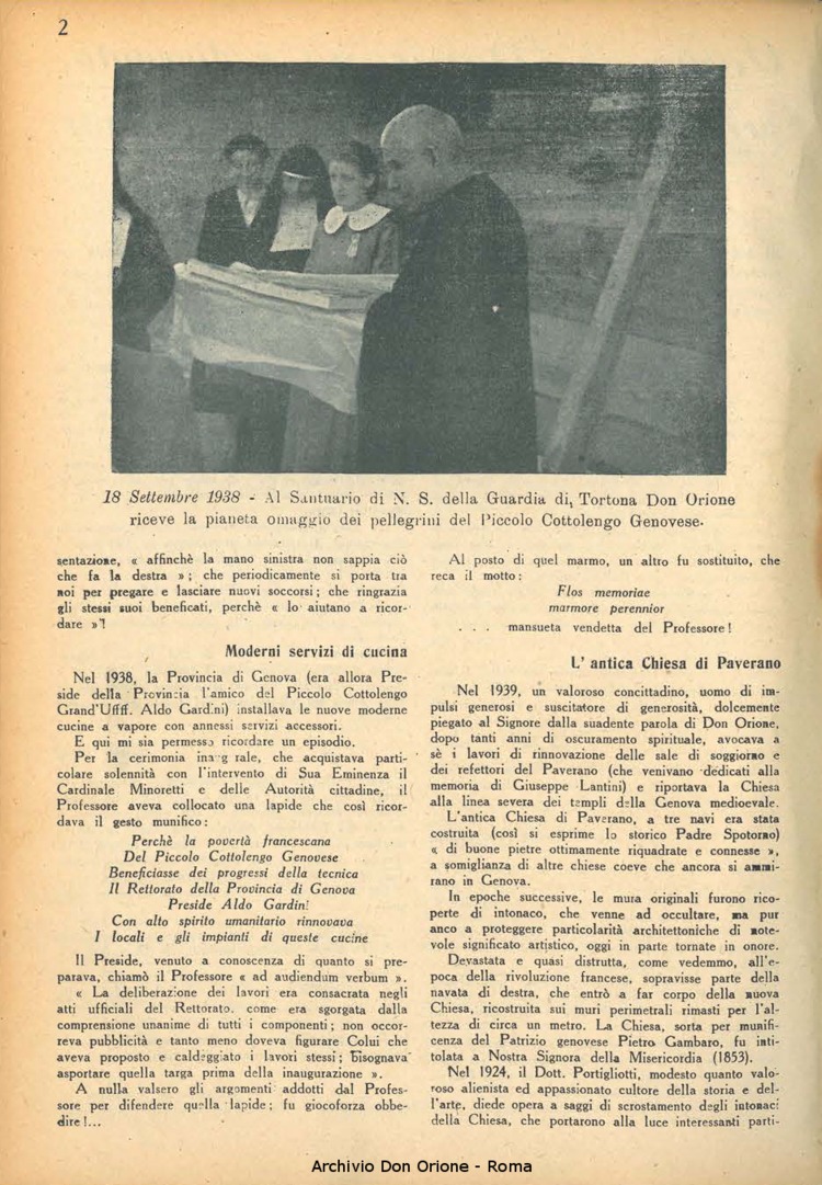 La piccola Opera della Divina Provvidenza, 39, 01, 1944, 01-02-1944, pagina 4