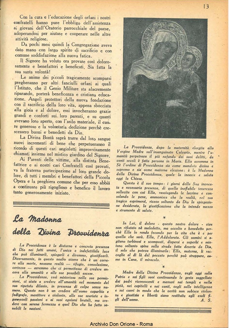La piccola Opera della Divina Provvidenza, 39, 02, 1944, 01-04-1944, pagina 15