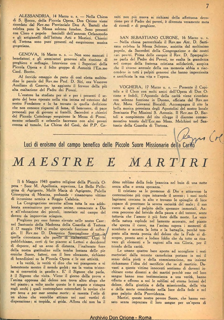 La piccola Opera della Divina Provvidenza, 39, 03, 1944, 01-06-1944, pagina 8