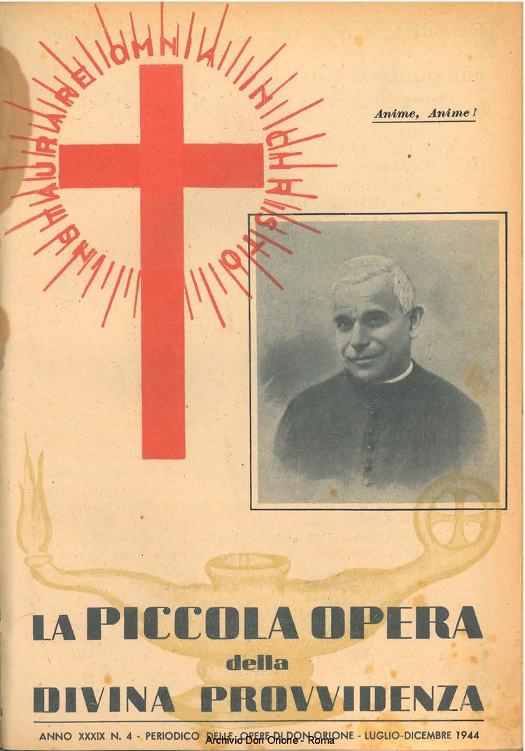 La piccola Opera della Divina Provvidenza, 39, 04, 1944, 01-12-1944, pagina 1