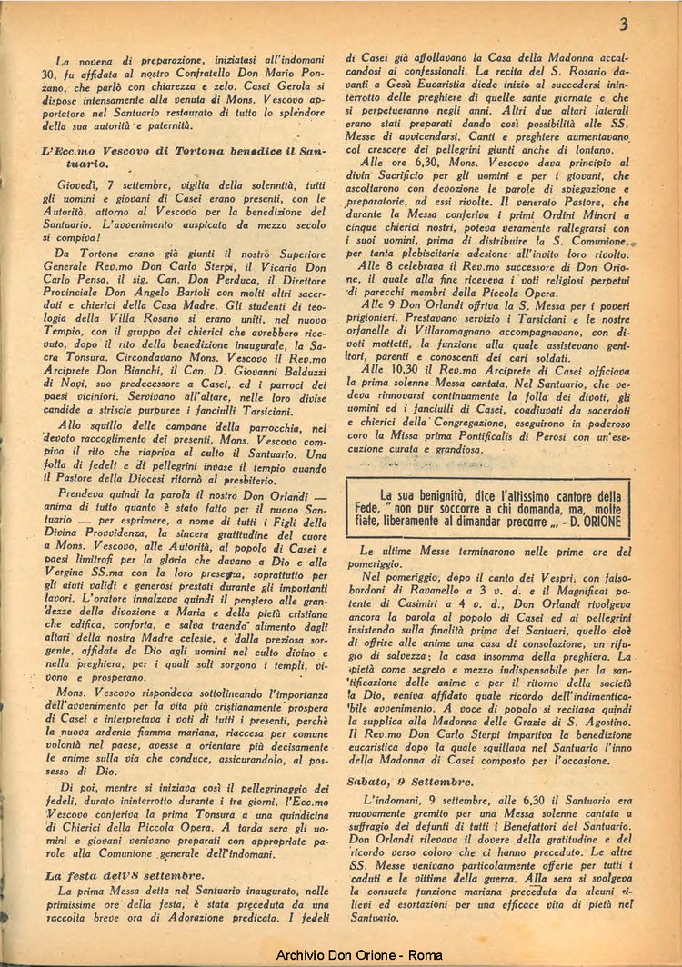 La piccola Opera della Divina Provvidenza, 39, 04, 1944, 01-12-1944, pagina 5