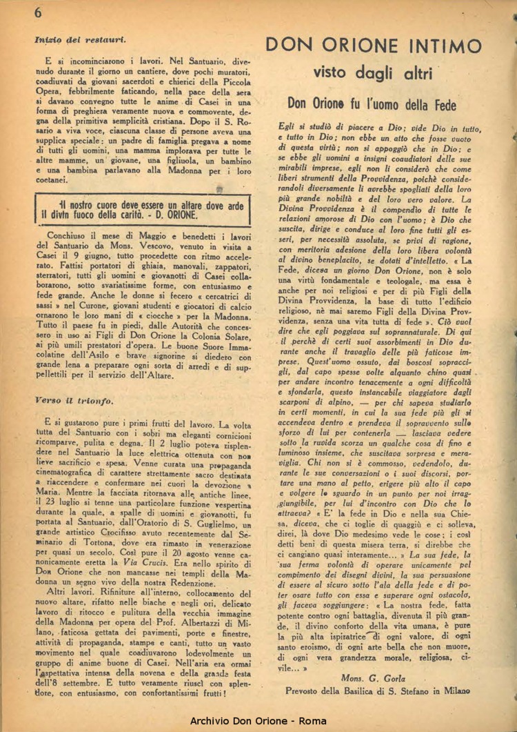 La piccola Opera della Divina Provvidenza, 39, 04, 1944, 01-12-1944, pagina 8