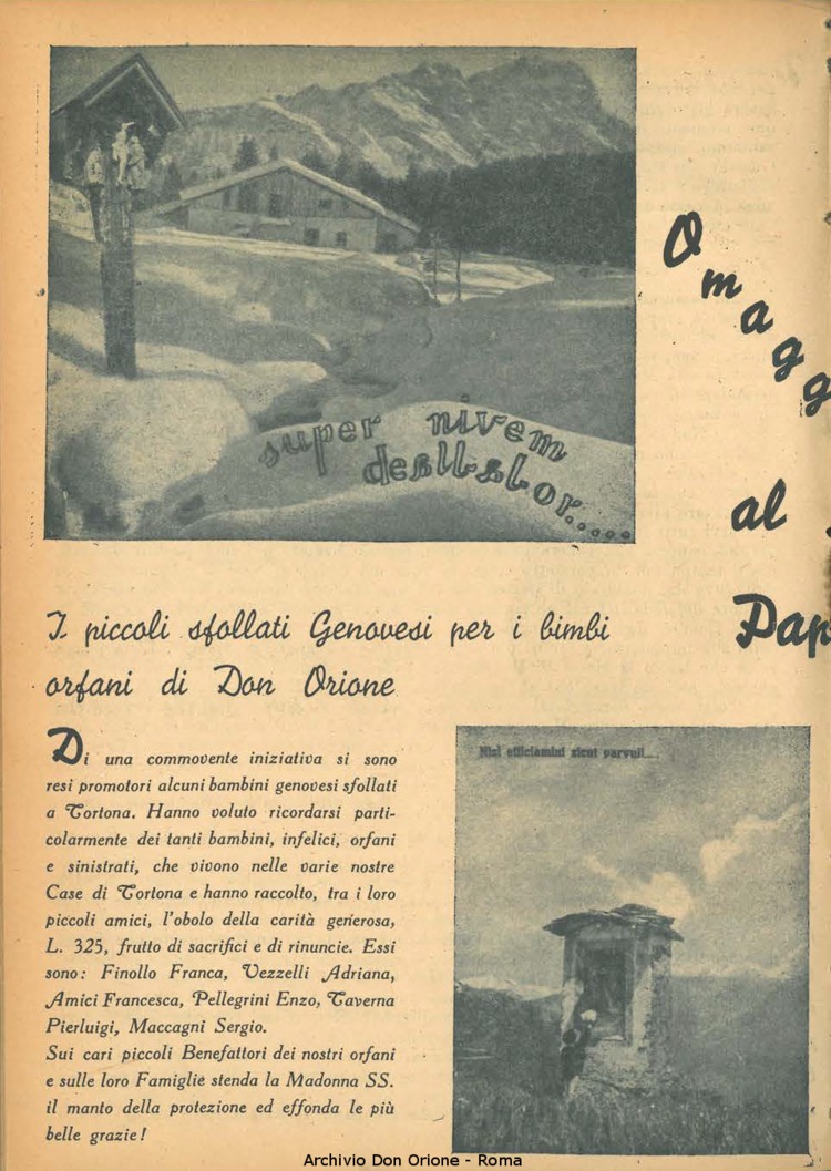 La piccola Opera della Divina Provvidenza, 39, 04, 1944, 01-12-1944, pagina 18
