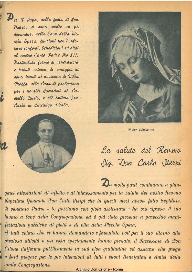 La piccola Opera della Divina Provvidenza, 39, 04, 1944, 01-12-1944, pagina 19